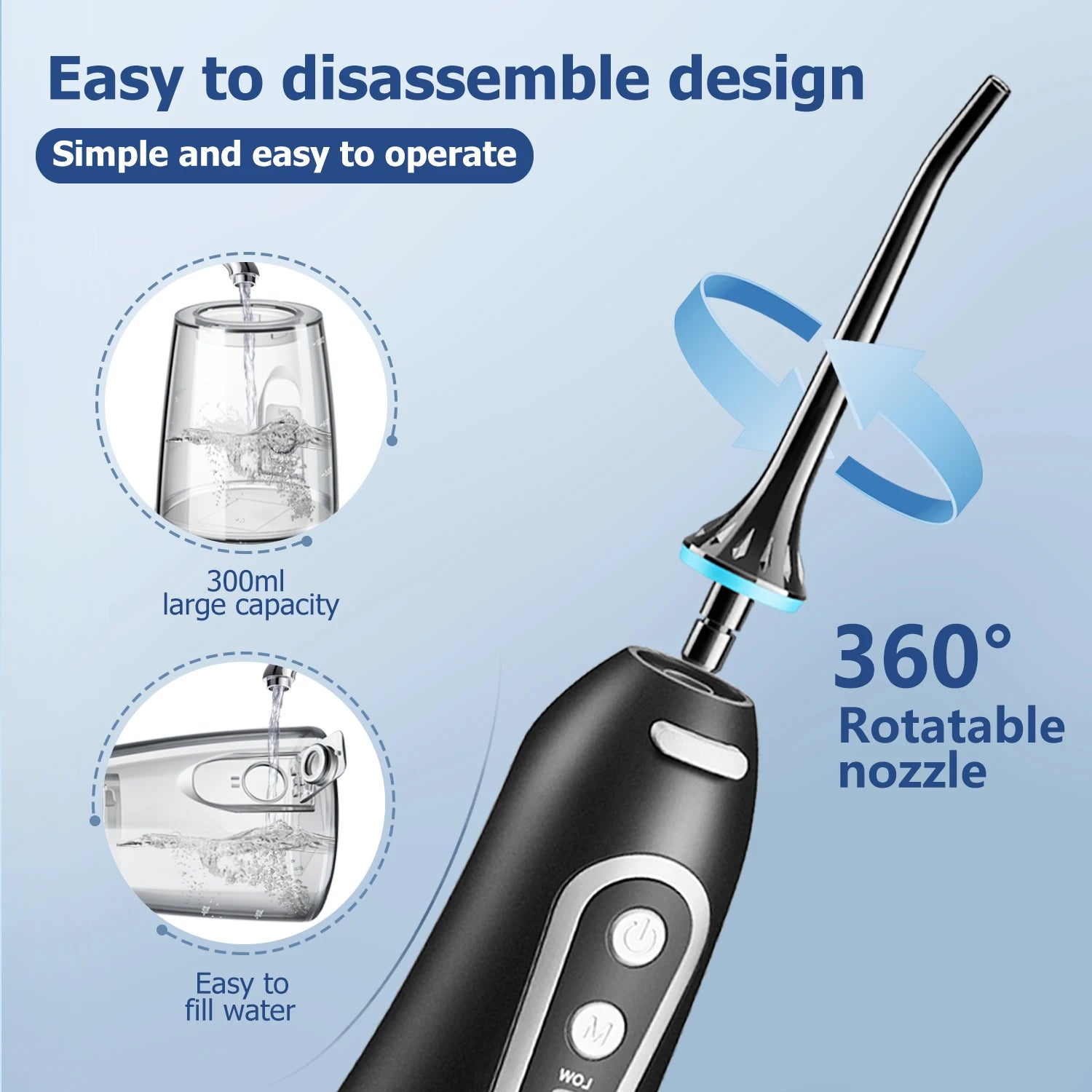 SparkleStream Oral Jet Flosser - ELISERIE