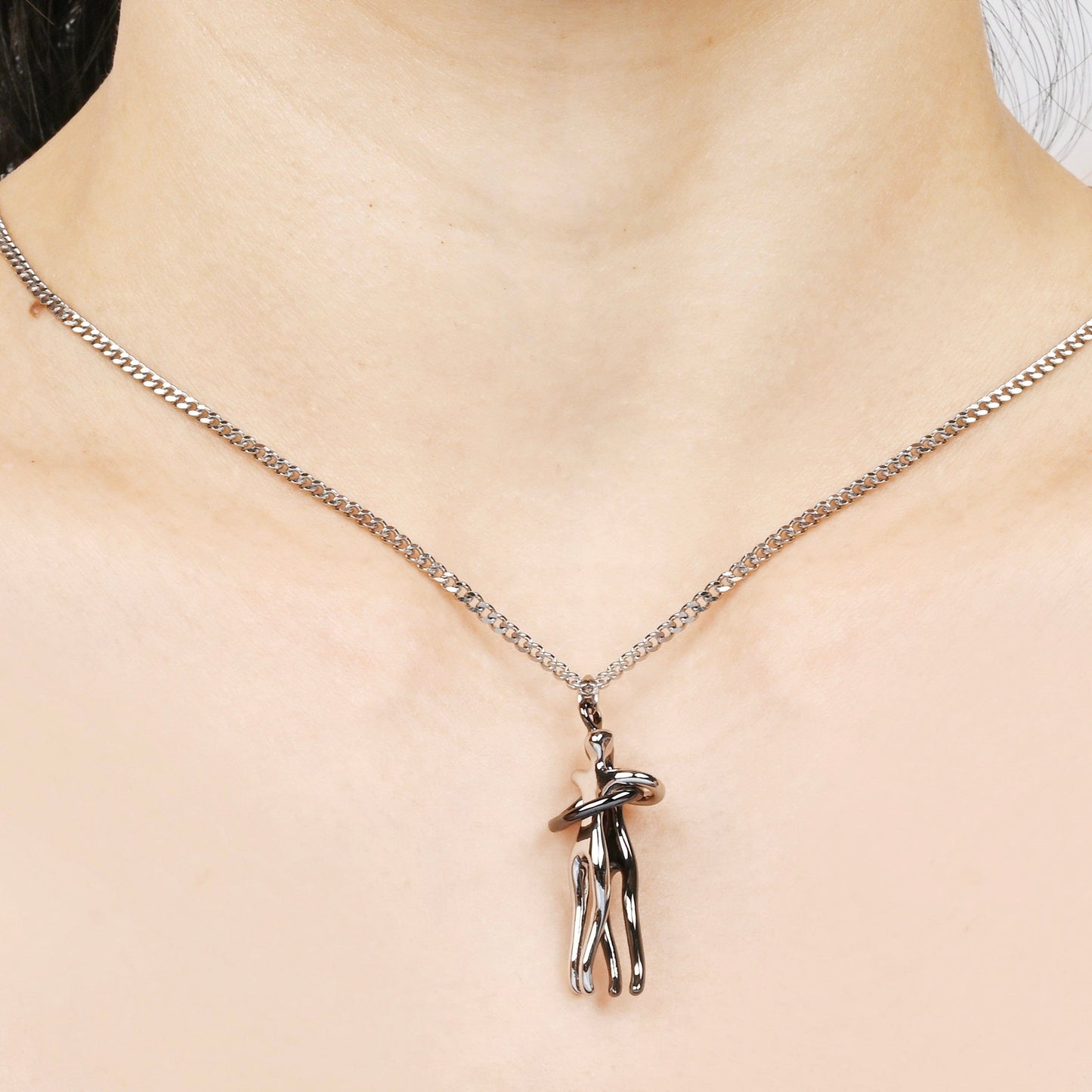 Embrace Charm Necklace – Warmth in Jewelry