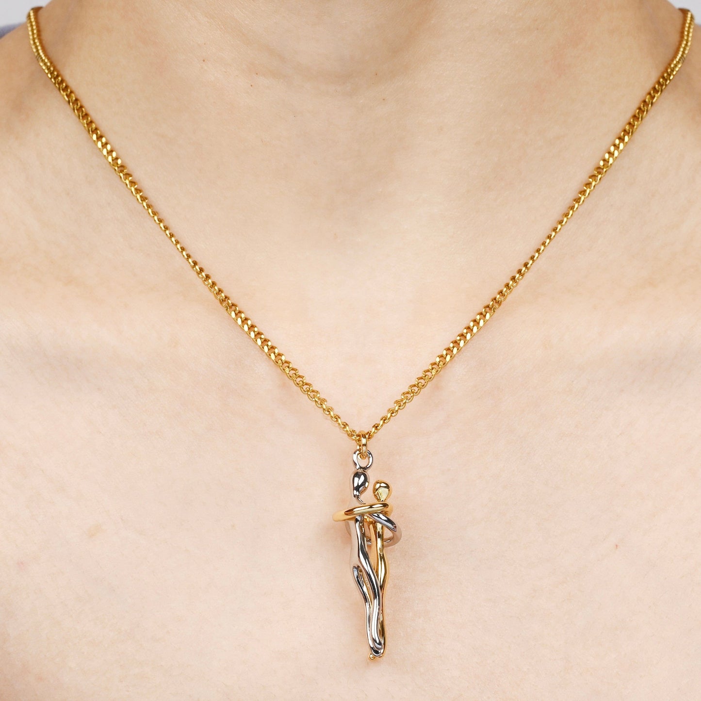 Embrace Charm Necklace – Warmth in Jewelry